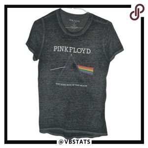 Pink Floyd SS Graphic Design T-Shirt Size Large in‎ Gray/Rainbow Colors